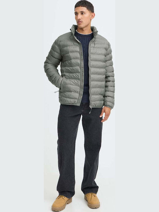 Herren Jacken Puffer Grau
