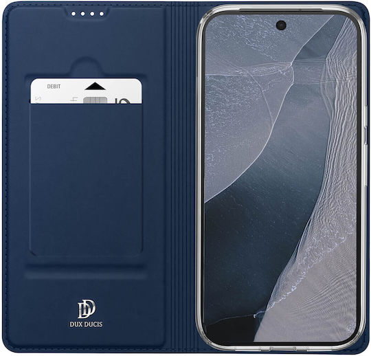 Dux Ducis Google Pixel 11 Pro Xl Soft-touch Folio Case Stand Card Slot Night Blue