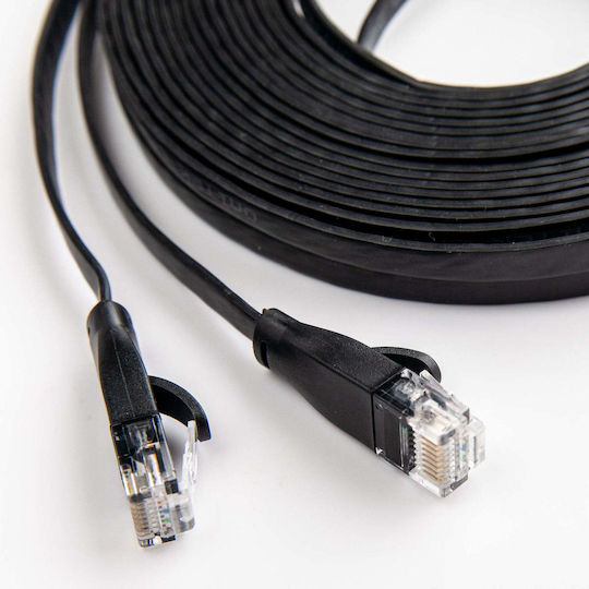 Unitek Равен U/UTP Кат.6 (Gigabit) Мрежов Кабел Ethernet 2м Черен