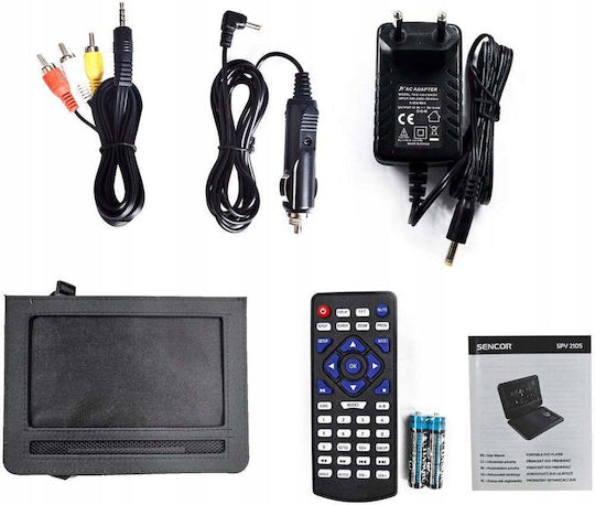 Sencor SPV 2105 Преносим DVD Плеър 10'' DVD CD USB SD