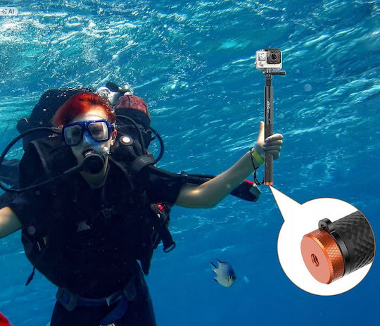 Băț pentru selfie Vrig Băț pentru selfie Monopod 160 cm Invizibil 1/4" + GoPro Vrig Tp-36 Sku A0308