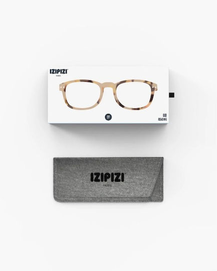 Izipizi Ochelari de citit +3.00 dioptrii culoare maro