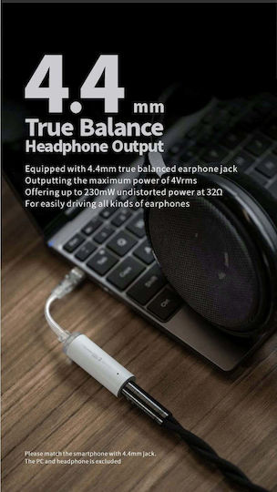 Moondrop Dawn Усилвател за Слушалки Usb ЦАП Amp 4.4mm Балансиран