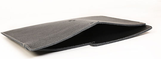 A4 Leder Klemmbrett Schwarz Echtes Leder 26x34 15blk00