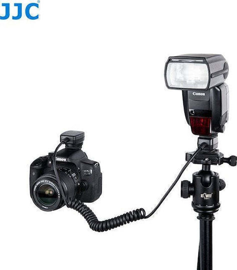 JJC OC-E3 E-TTL II Synchronization Cable Canon EOS 1.3m