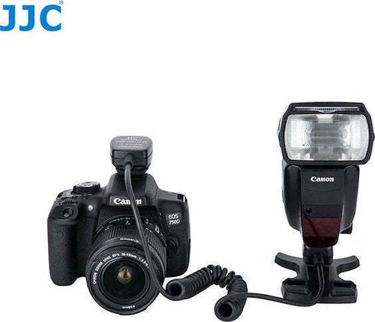 JJC OC-E3 E-TTL II Synchronization Cable Canon EOS 1.3m