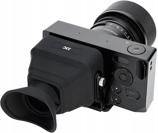 JJC LCD Zoom Eyecup Magnifier 3x Sigma BF Arca Clip Type Peak Design V3 LVF-BF Black