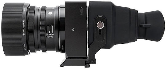 JJC LCD Zoom Eyecup Magnifier 3x Sigma BF Arca Clip Type Peak Design V3 LVF-BF Black