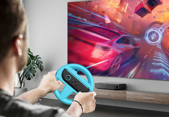 Дръжка за Волан Jys 2x Nintendo Switch 2 Nsw2 Mario Kart Jys-ns2261 Син Червен Sb10008
