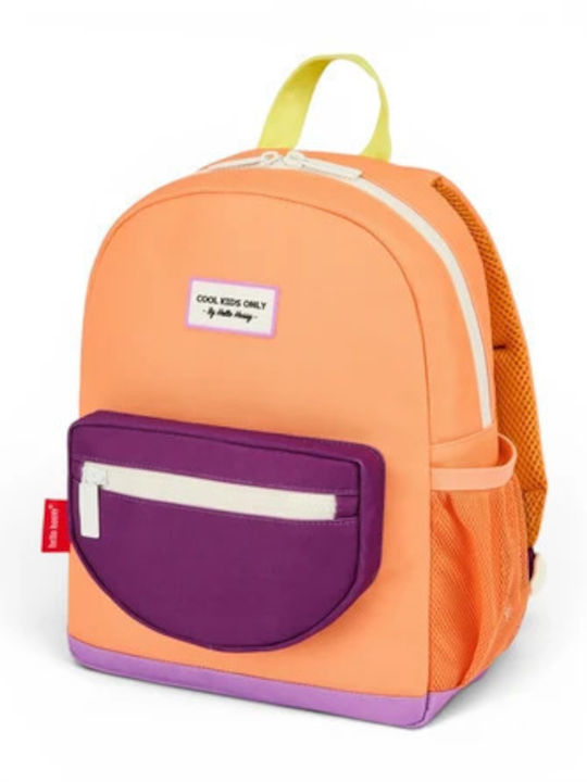 Hello Hossy Mini Peach Schulranzen Rucksack Kindergarten Orange