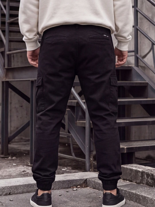 Men's Cargo Trousers Black