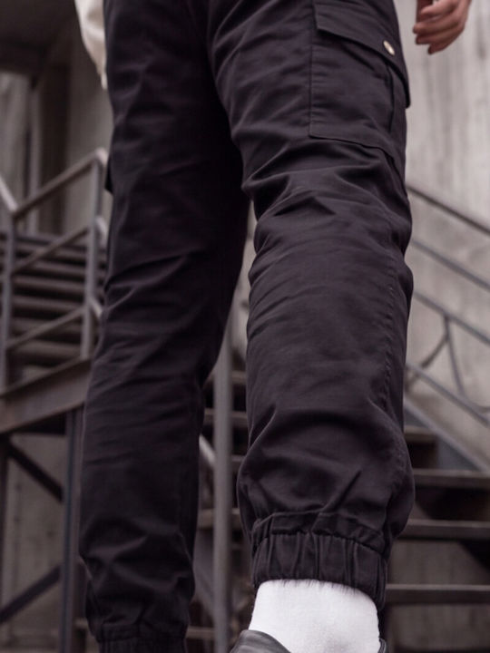 Men's Cargo Trousers Black