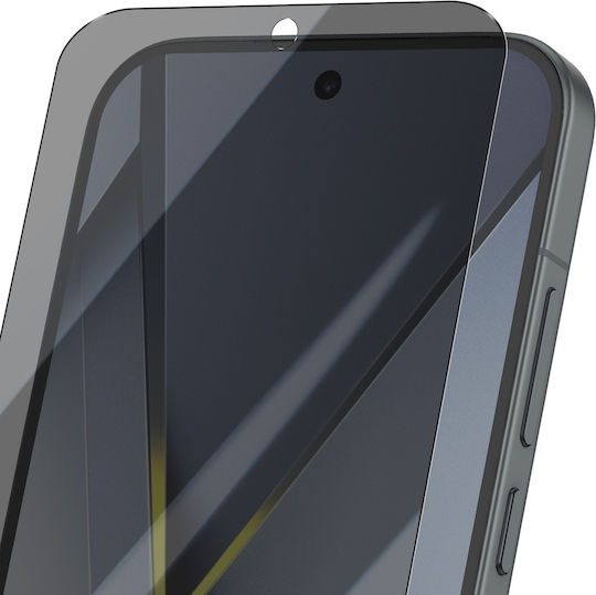 Avizar Gehärtetes Glas Displayschutzfolie Poco F8 Pro Datenschutz Filter Transparent Schwarz