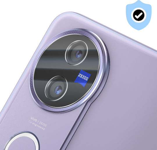 Avizar Протектор за камера Vivo V50 Антинадраскващо Закалено Стъкло Черен Прозрачен