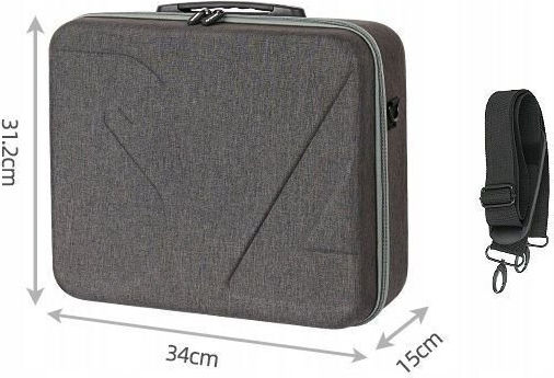 Sunnylife Case Case Carrying Hard Case Remote Control Rc 2 + 5 Batteries Dji Avata 360 At3-b178-gy B178 Grey Sb11965