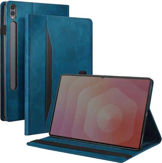 Avizar Galaxy Tab S11 Ultra Wallet Case Adjustable Stand Duck Blue
