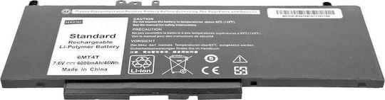 Mitsu Съвместима Батерия за Dell Географска ширина E5470 с 6000mAh