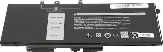 Movano Συμβατή Μπαταρία για Dell Latitude 5490, 5590 με 8500mAh