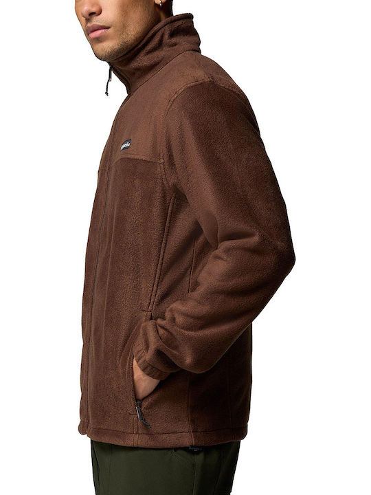 Steens Mountain Full Men's Fleece Jacket Brown