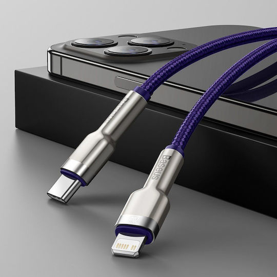 Baseus USB-C zu Lightning Kabel 20W Lila 1m