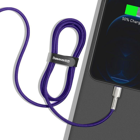 Baseus USB-C zu Lightning Kabel 20W Lila 1m