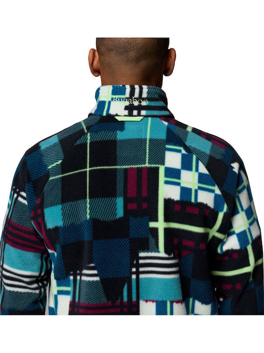 Herren Fleecejacke Blau
