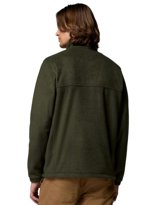 Herren Fleecejacke Olive