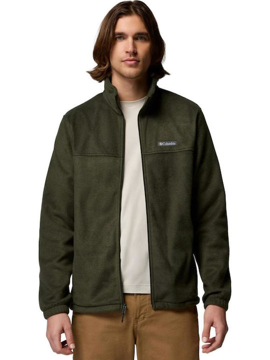 Herren Fleecejacke Olive