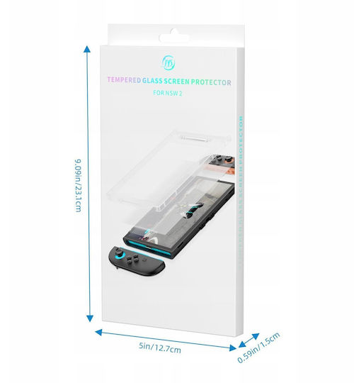 Jys Tempered Glass LCD Screen Protector Nintendo Switch 2 Jys-ns2312 Sb11123
