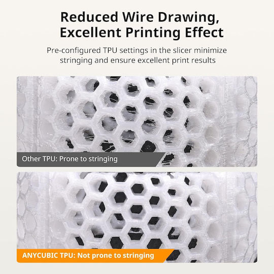 Anycubic TPU 3D Printer Filament Γκρι 1kg