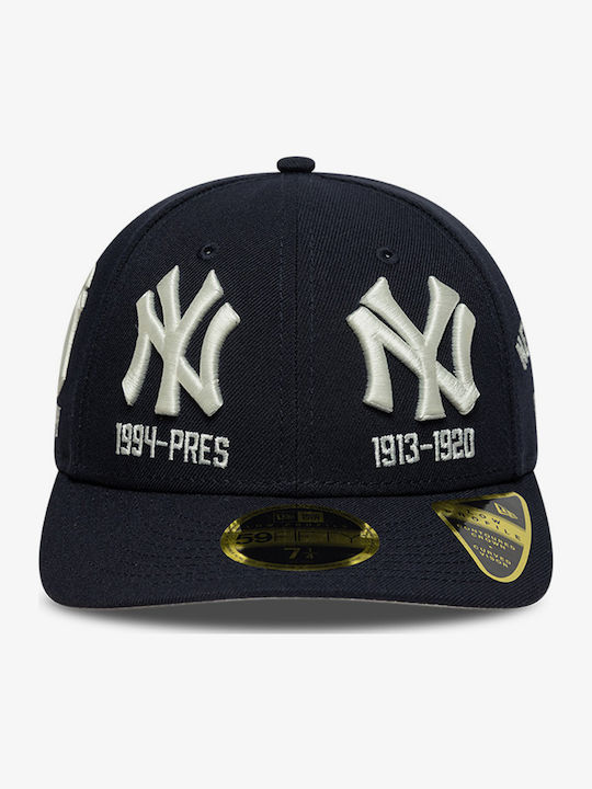New Era Männer New York Yankees Mlb Historisch Low Profile 59fifty Fitted Kappen Marineblau 60915799
