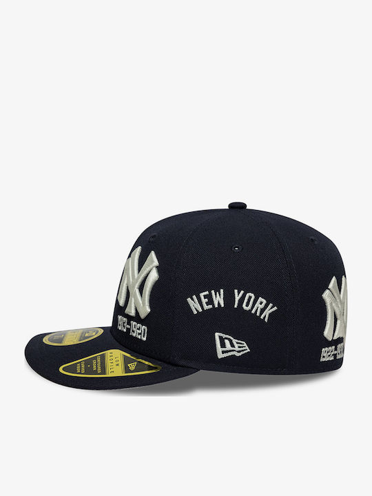 Мъжка New York Yankees Mlb Historic Low Profile 59fifty Fitted Cap Тъмносиня 60915799