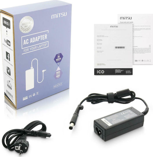 Mitsu Laptop Charger 45W 19.5V 2.31A for HP