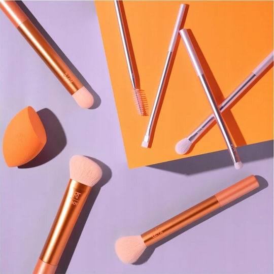Professionelles Set mit Make-up Pinsel & Schwämme für Konturierung 7 Stück