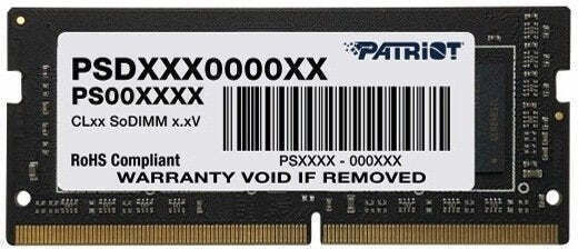 Patriot Signature DDR4 with 1x8GB Module and Speed 3200 for Desktop