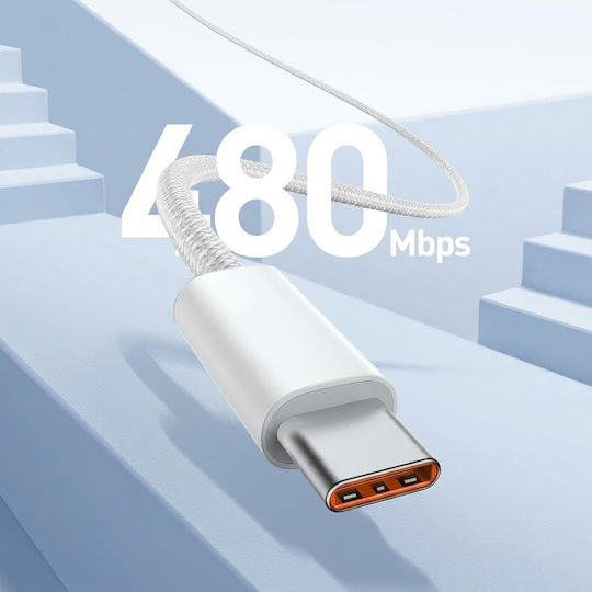Leewello USB 2.0 Cable USB-C male - USB-C 240W White 2m