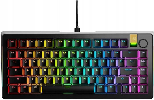 GMMK 3 PRO Wireless Gaming Mechanical Keyboard 75% with Fox HE Switches and RGB Lighting (English US)
