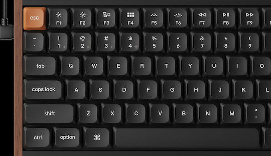 Keychron K3 Max SE K3M-F1 Безжична Гейминг Механична Клавиатура 75% с Keychron Milk POM Red суичове и RGB осветление (Международен английски) Сива