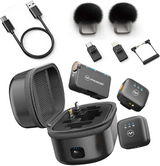 MX4-DUAL Set Drahtloses Mikrofon Peto Für Mobil