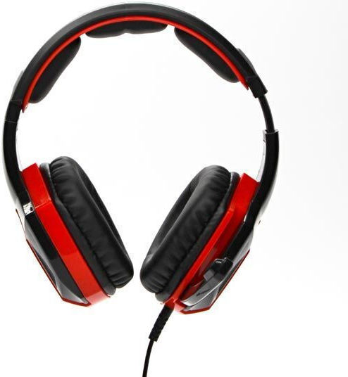 Red Fighter H2 On Ear Gaming Headset cu conexiune 2x3,5mm Roșu