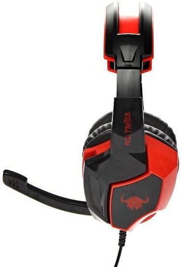 Red Fighter H2 On Ear Gaming Headset cu conexiune 2x3,5mm Roșu