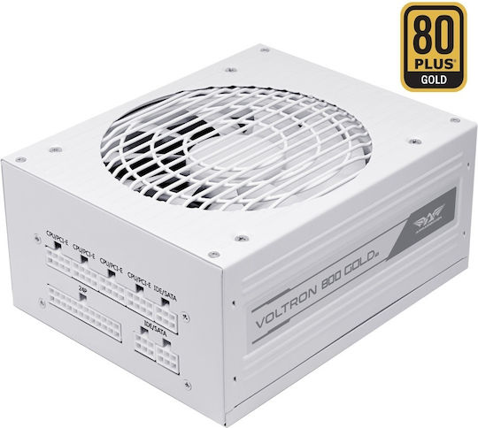 Armaggeddon Voltron 800W Λευκό Τροφοδοτικό Υπολογιστή Full Modular 80 Plus Gold