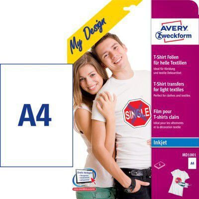 Iron-On-Transfer Φωτογραφικό Χαρτί Σιδερότυπο A4 (21x30) 140gr/m² για Εκτυπωτές Inkjet 5 Φύλλα