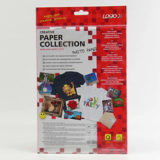 Logo Collection Fotopapiere Matt A4 (21x30) 200g/m² für Tintenstrahl-Drucker 25 Blätter