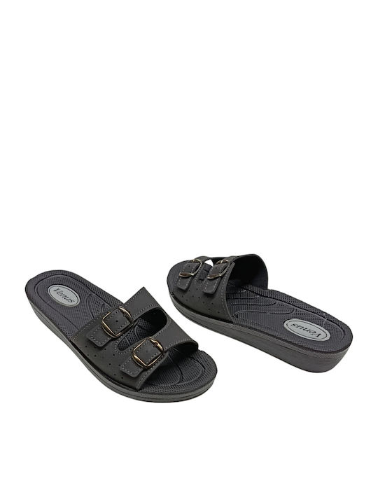 Women's Flat Sandals Black