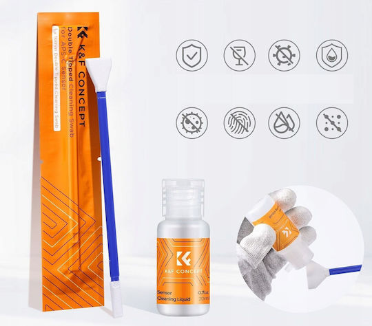 Sensor Cleaning Kit Kf 16mm APS-C Viewfinder Liquid 5 Spatulas Kf08.080