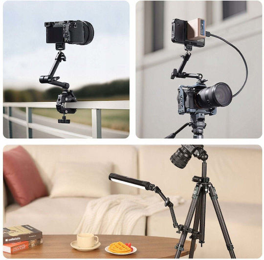 Ulanzi Articulated Arm Clamp Base Clip Vise Magic Arm 1/4 Thread Ulanzi HD02