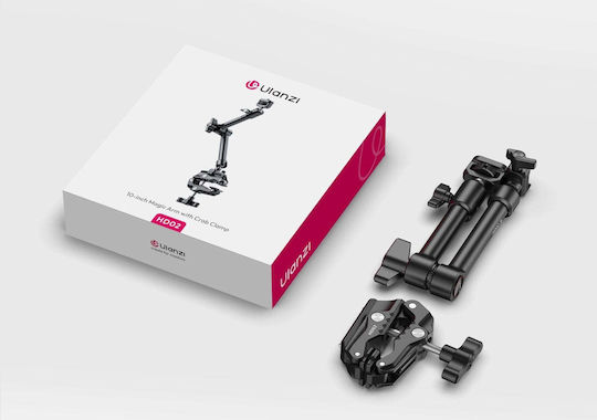 Ulanzi Articulated Arm Clamp Base Clip Vise Magic Arm 1/4 Thread Ulanzi HD02