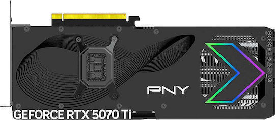 PNY GeForce RTX 5070 Ti 16GB GDDR7 Троен Вентилатор Видео Карта