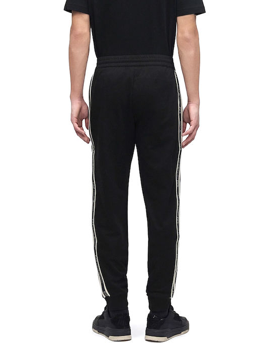 Emporio Armani Долнище на анцуг с ластик Черно